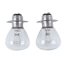 2 Pieces 6V 35W High Low Beam Headlight Bulb 214-84114-60-00 for Yamaha Motorcycle DT1 IT400 TT500 TY250 1968-1981