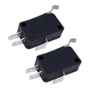 2 Pieces Aftermarket Honeywell V7-7H15D8-263-1 3 Pins Roller Lever SPDT Snap Action Micro Switch