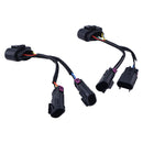2 Pieces Conversion Harness for Dodge Ram 2009-2018