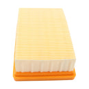 2 Pieces Flat Pleated Filter 2.863-005.0 for Karcher Wet &amp; Dry Vacuum Cleaner WD4 WD5 WD6 WD7 WD5/P WD6PS MV4 MV5 MV6 KWD4 KWD5 KWD6