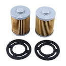 2 Pieces Fuel Pump Filter 35-49088A2 312456 for Mercruiser 120 140 160 165 2.5L 3.0L OMC 80HP 90HP 100HP 140HP 200HP 210HP 215HP 245HP Engine