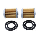 2 Pieces Fuel Pump Filter 35-49088A2 312456 for Mercruiser 120 140 160 165 2.5L 3.0L OMC 80HP 90HP 100HP 140HP 200HP 210HP 215HP 245HP Engine