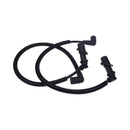 2 Pieces Left & Right Spark Plug Ignition Coil Wire 4011365 for Polaris Sportsman Ranger RZR XP 700 800