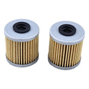 2 Pieces Oil Filter 16510-16H11 for Suzuki Outboard 4HP 6HP 2017-2024