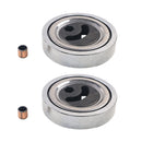 2 Pieces Tensioner Pulley Idler Assembly 17540-66J00 for Suzuki Truck DA63T-6 Vehicle Escudo Grand Vitara 2006-2014