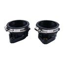 2 Pieces Throttle Body Intake Manifold Boot Adapter 1205301 1204490 for Polaris RZR Ranger XP 900 2011-2019