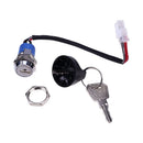 2 Way Key Switch Assembly with 2 Keys 1115-520003-0A for Big Joe
