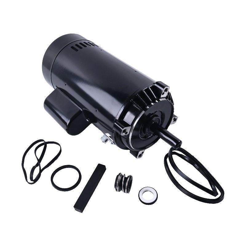 Pool Motor Assembly 208/230V 2.5HP Single Speed Pool Pump Motor Kit 56J Frame With GO-KIT ...