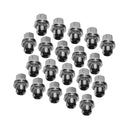 20 Pieces 14x1.5mm Lug Nut RRD500510 for 2005-2022 Land Rover Range LR3 LR4