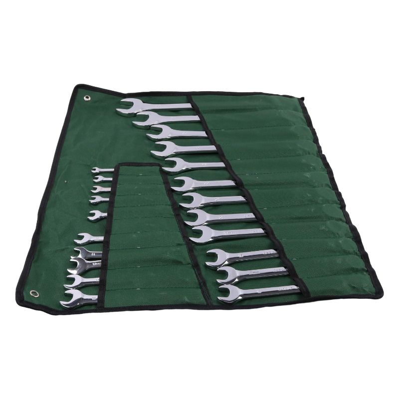 22 Pieces Aftermarket John Deere Metric Full-Polished Combination Wrench Set TY19977
