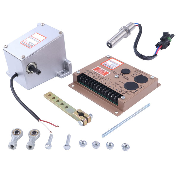 24V Actuator ADC120-24V & Governor ESD5500E & MPU Speed Sensor 3034572 for Generator