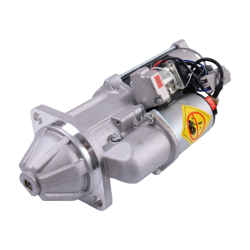 24V 9T Starter Motor 600-813-4411 600-813-441 for Komatsu Engine 4D95 Excavator PC75UU-2 PC75UD-2 PC75UD-2E PC75UU-2E