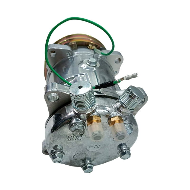 24V SD7H15 A/C Compressor 1433064H91 for Komatsu Motor Grader GD750A-1 GD650A-2B GD530A-2A GD670A-2A 870B 830