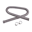 24mm Stainless Steel Exhaust Pipe(1m) 36061296 90394 with Clamps for Webasto Eberspacher