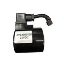 24V Solenoid Valve Coil - Replaces Rexroth R933000120