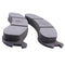 2 PCS Brake Pad 561-34-61110 561-34-41110 for Komatsu Truck HD325-6 HD405-6 HD605-5 HD785-5 HD985-5 HM250-2 HM350-1 HM400-3