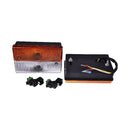 2Pcs Front Side Light Lamp 700/30800 for JCB Backhoe Loader 2CX 3C 3CX 3D 4C 4 4CX 1400B-2 1550B-2 1600B-2 1700B-2 3D-4 3DS-4