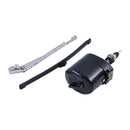 2 Pieces 12V Universal Windshield Wiper Motor Kit HR1855RED for Chevy Ford Mopar GM Jeep Boat