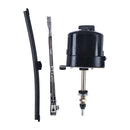 2 Pieces 12V Universal Windshield Wiper Motor Kit HR1855RED for Chevy Ford Mopar GM Jeep Boat