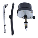 2 Pieces 12V Universal Windshield Wiper Motor Kit HR1855RED for Chevy Ford Mopar GM Jeep Boat