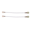 2 Pieces 35cm Tailgate Tail Gate Cable Hook 53045-1065 for Kawasaki Mule 3000 3010 3020