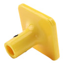 2 Pieces Aftermarket Bendix 248433 Torque Yellow Parking Brake Valve Knob With Roll Pin for Vehicle Dash Brake Control Valve