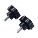 2 Pieces Belt Cover Knob 792002 for Hustler Mower X-ONE Super