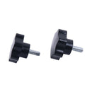 2 Pieces Belt Cover Knob 792002 for Hustler Mower X-ONE Super