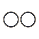 2 Pieces Dipper Arm Seal 2445R220D4 for Kobelco Excavator SK200 SK210-8 SK210-9 SK220 SK220LC SK235SR SK260 SK350-8 SK350-9