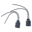 2 Pieces Pigtail Plug Wiring Connector 4D0-971-992 for Audi R8 A3 Q3 Volkswagen GTI Jetta Passat Beetle Golf 2006-2018