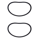 2 Pieces Polyester Cord Cogged Wrapped Belt 6610125080 for Kubota Tractor G1700 G1800 G1900S