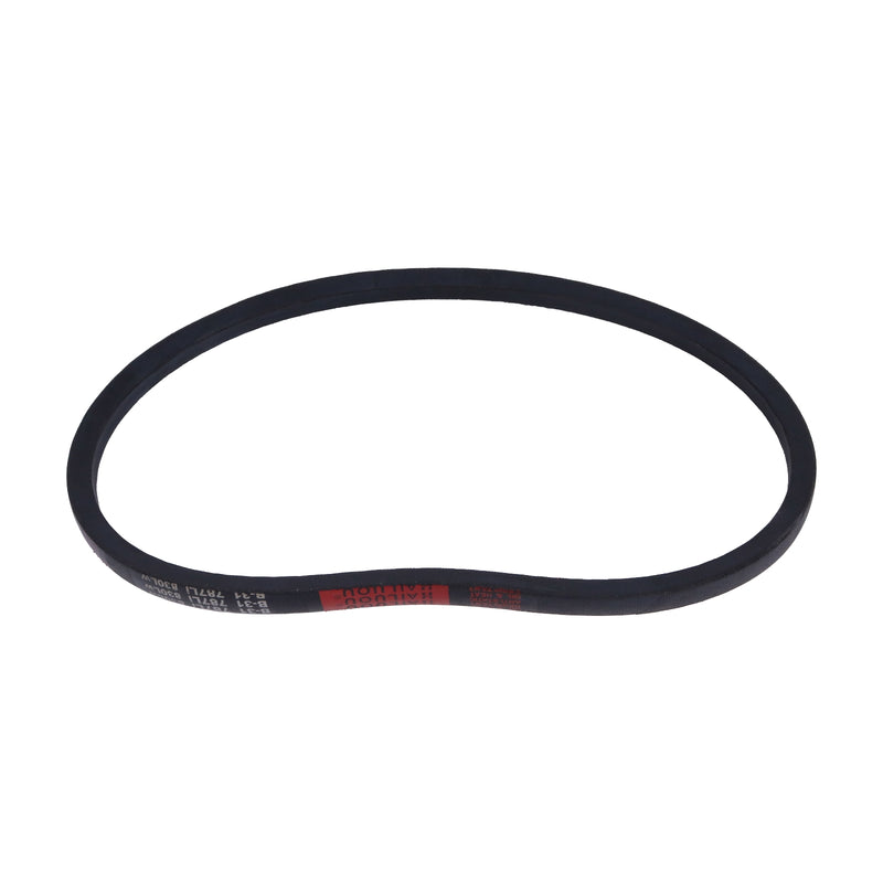 2 Pieces Polyester Cord Cogged Wrapped Belt 6610125080 for Kubota Tractor G1700 G1800 G1900S