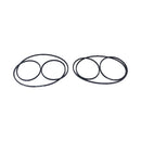 2 Pieces V-Belt 113.21371 for Sears Craftsman 15 1/2" Drill Press