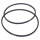 2 Pieces V-Belt 754-0367 954-0367 for MTD 0021845 05372 Cub Cadet 140 321 526WE 528SWE Snow Thrower