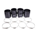 2 Set Exhaust Hose Bellow 3852696 3863450 for OMC Volvo Penta 4.3 5.0 5.7 Upper Lower Rubber Coupler