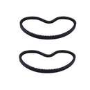 2 13*728La 680Li Type AX Drive Belts 20343 for Ardisam Earthquake Versa 020328 020191 031861 028176 Tazz 35310 Tiller Cultivator