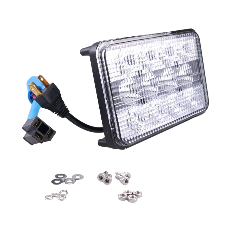 2 LED Hood Lights RE58638 for John Deere Tractor 5103 5203 5220 5403 5410 5415 5603 6603