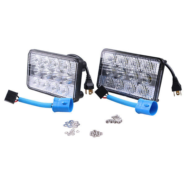 2 LED Hood Lights RE58638 for John Deere Tractor 5103 5203 5220 5403 5410 5415 5603 6603