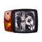 2 Pcs Head Light 700/38500 for JCB Backhoe Loader 1CX 2CX 3CX 4CX 214E 2CXL 2CXU