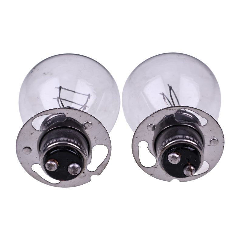 2 Pieces 12V 35/35W Light Bulb 34150-34620 22112-40171 for Kubota Tractor L175 L185F L225 L235 L245F L275 L285P L295F L305F L345DT L2050F L2350F L2500DT