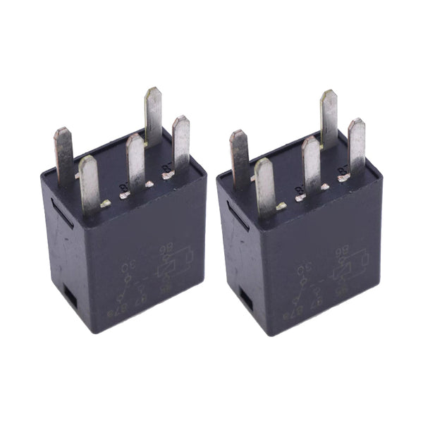 2 Pieces 12V 35A Relay 87655334 87696396 for New Holland Loader L160 L170 L175 L180 L185 L190 L213 U80C C175 C185 C190 C227 C232 C238