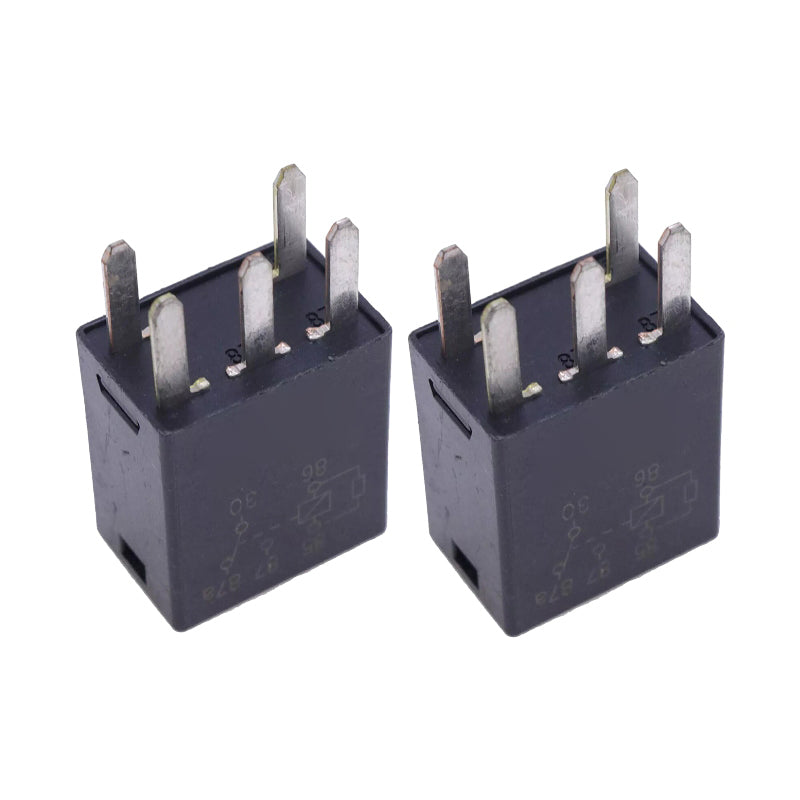 2 Pieces 12V 35A Relay 87655334 87696396 for New Holland Loader L160 L170 L175 L180 L185 L190 L213 U80C C175 C185 C190 C227 C232 C238