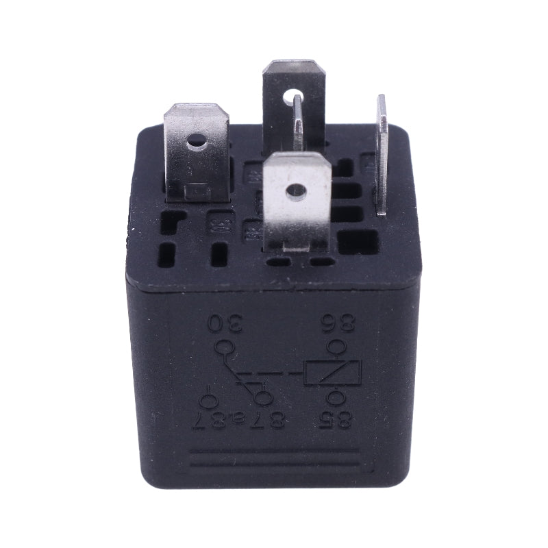 2 Pieces 12V 5-Terminal Relay RE68327 LVA13729 RE240999 for John Deere Engine 3029 4045 6090 Loader 324E 326D 328D 329D 332D 333D Tractor 1640 4200 5200 6600 7200 9200