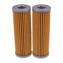 2 Pieces Aftermarket Baldwin PF872 Donaldson P502138 Fleetguard FF5104 FF5283 WIX 33389 Fuel Filter for Excavator Tractor