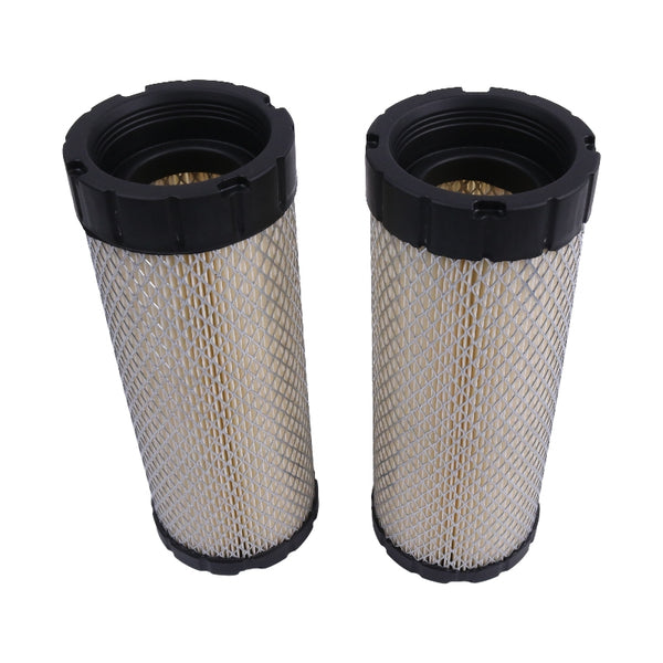 2 Pieces Air Filter P616641 AF26168 49168 6690907 for Bobcat Loader S100 T110 Excavator E32 E35 E85