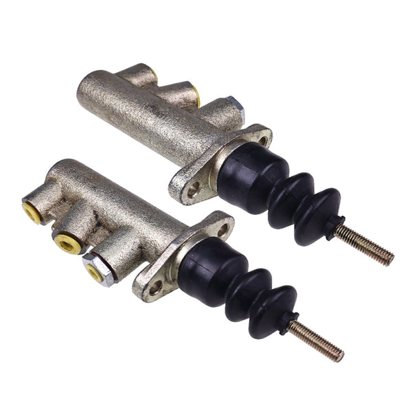 2 Pieces Brake Master Cylinder 3614780M91 for Massey Ferguson Tractor 342 352 362 365 372N 375 382 382N 390 390T 396 398 399
