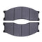 2 Pieces Brake Pad 11992694 11709042 11994540 for Volvo Truck A20 A25 A25C A30 860 861 Loader 4400 4500 4600 6300 4300B 5350B EL70 L120 L160 L70 L90