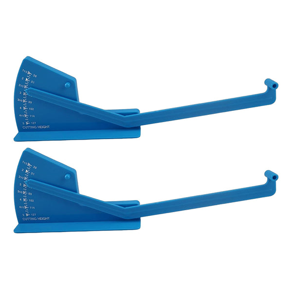 2 Pieces Deck Leveling Gauge 490-900-0041 AM130907 TY15272 for John Deere Tractor 240 260 265 425 D110 D130 D160 E150 X304 X350 X580 X728 X744 X940