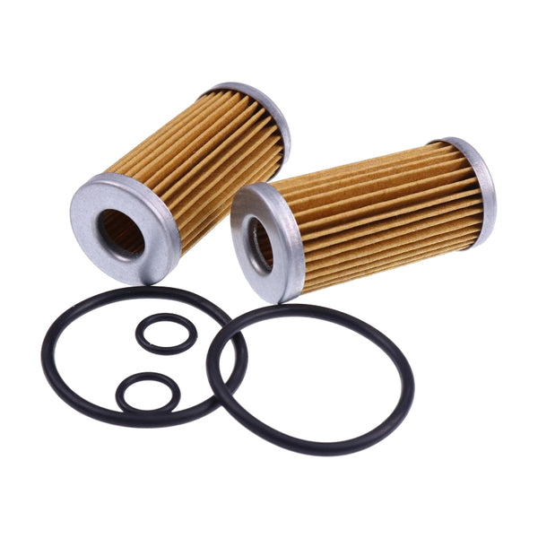 2 Pieces Fuel Filter With O-Ring 87300040 87300039 SBA360720130 for Ford New Holland Tractor 1000 1210 1300 1530 1600 1700 T2210 TC21 TC25 TC33 TZ18DA