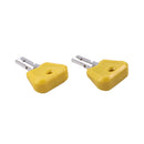 2 Pieces Ignition Key 906591 for Clark Hyster Mitsubishi Forklift
